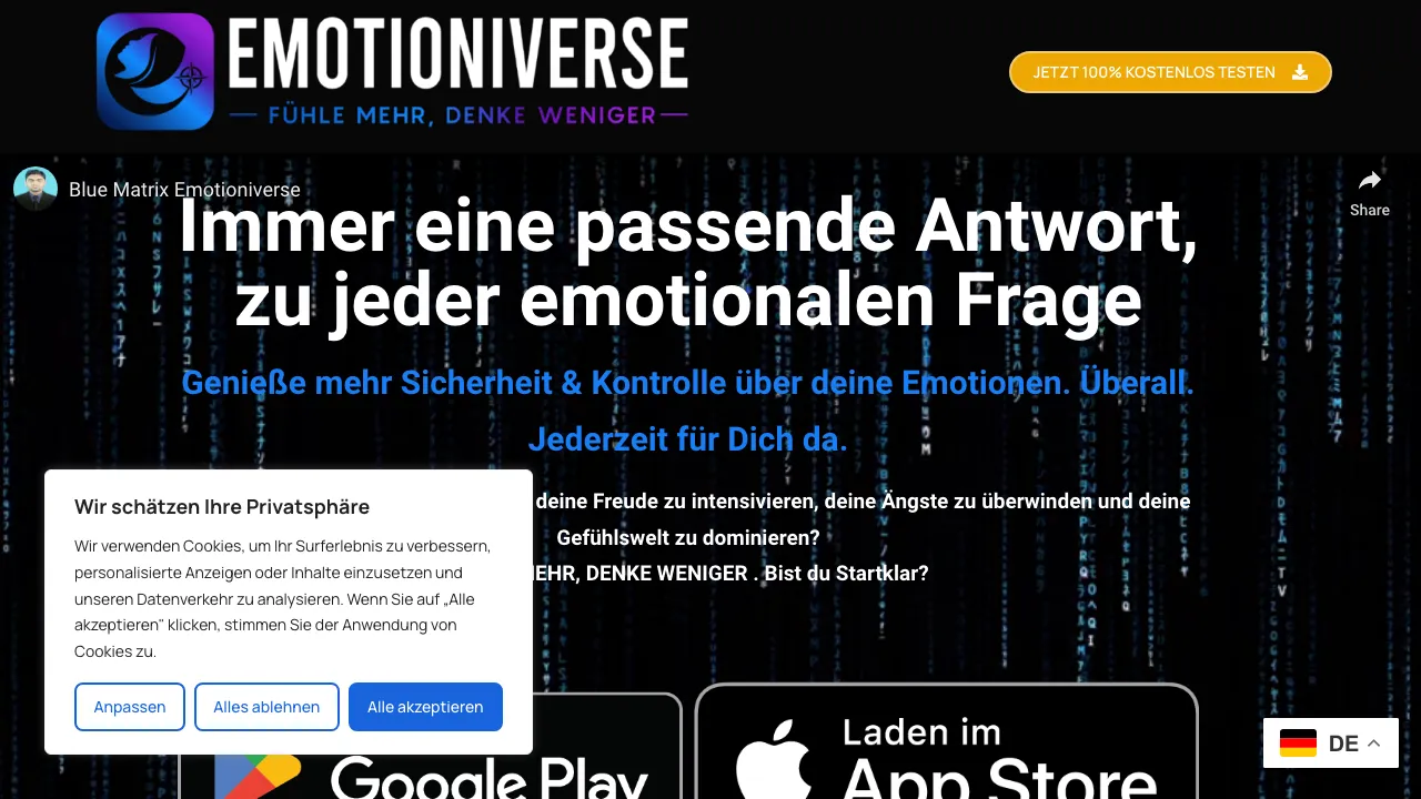 EMOTIONIVERSE screenshot