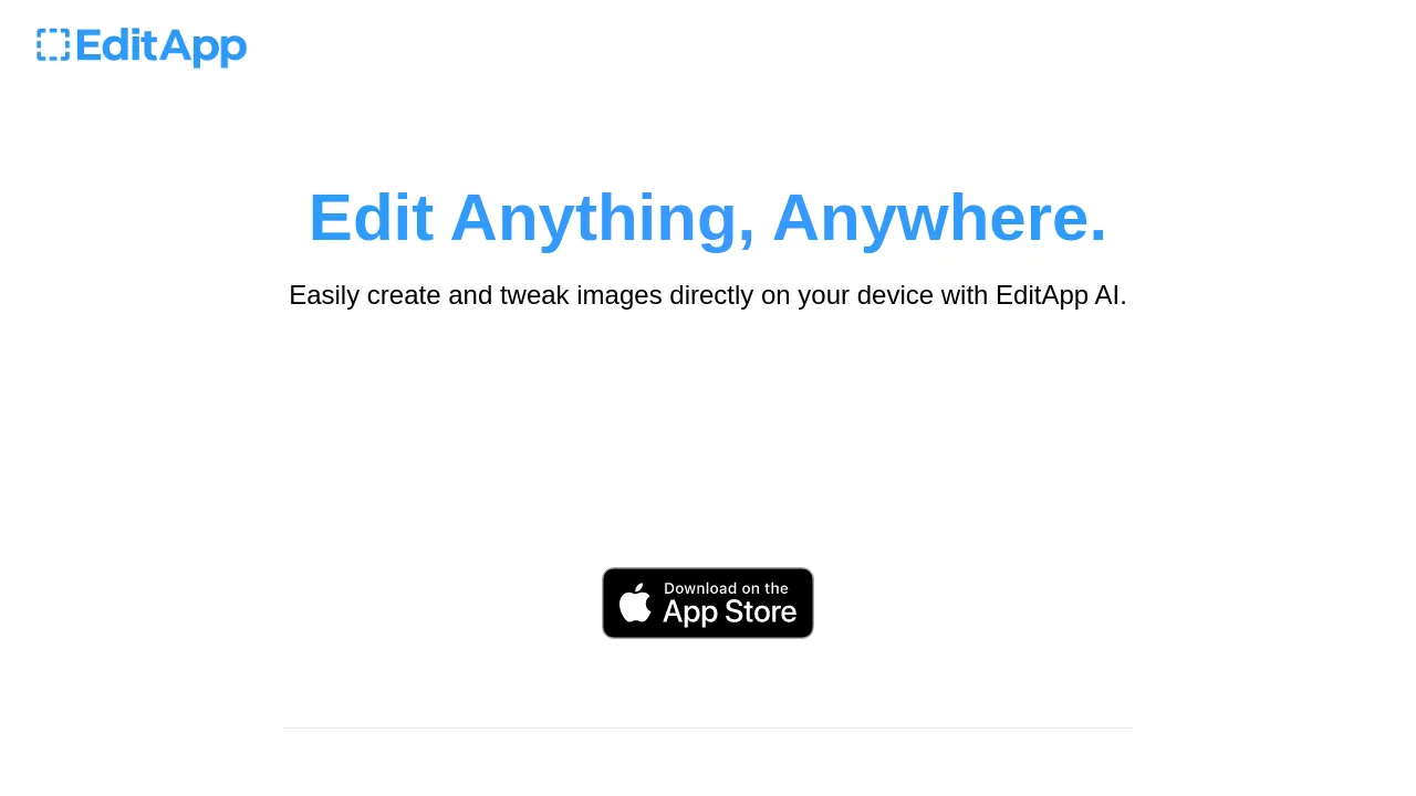 EditApp screenshot