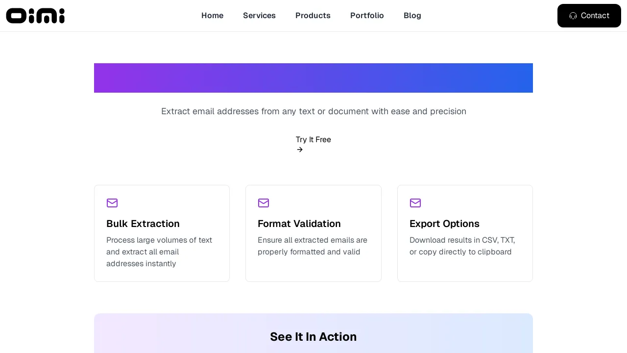 Email Extractor - Free & Unlimited