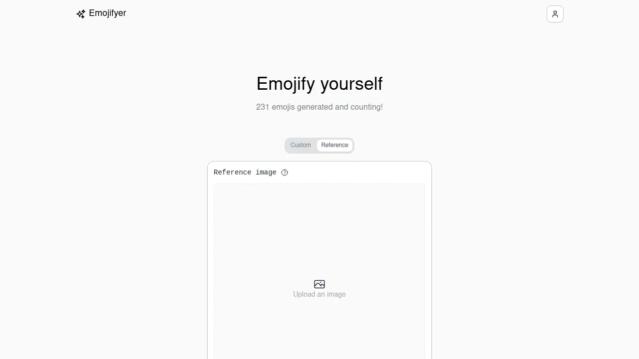 Emojifyer screenshot