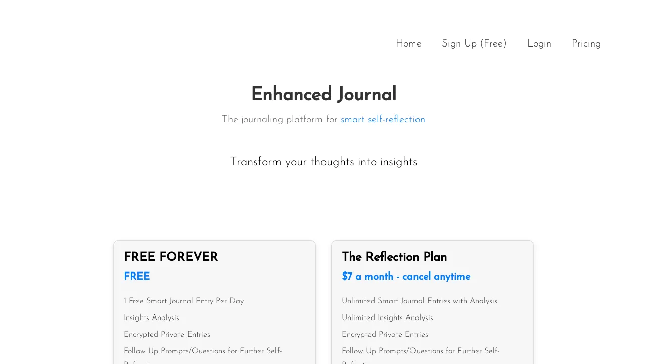 Enhanced Journal