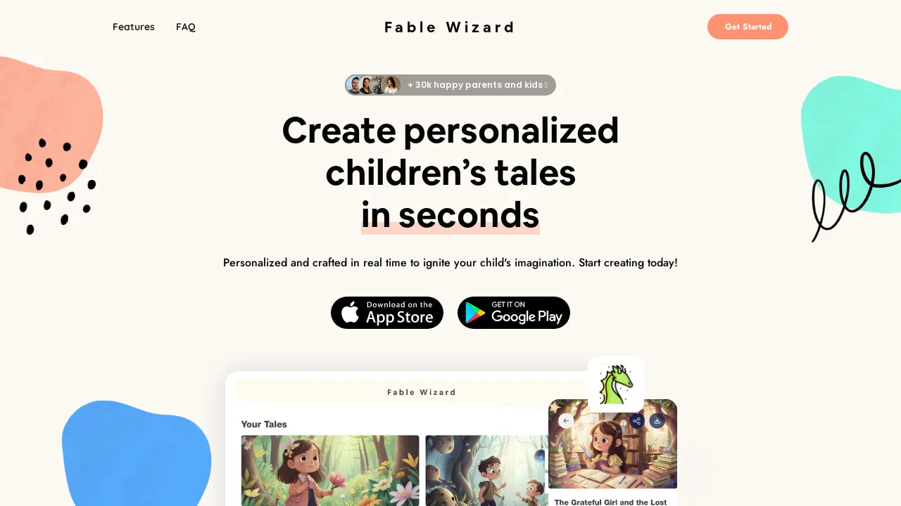 Fable Wizard screenshot