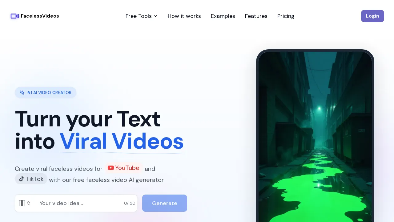 FacelessVideos APP