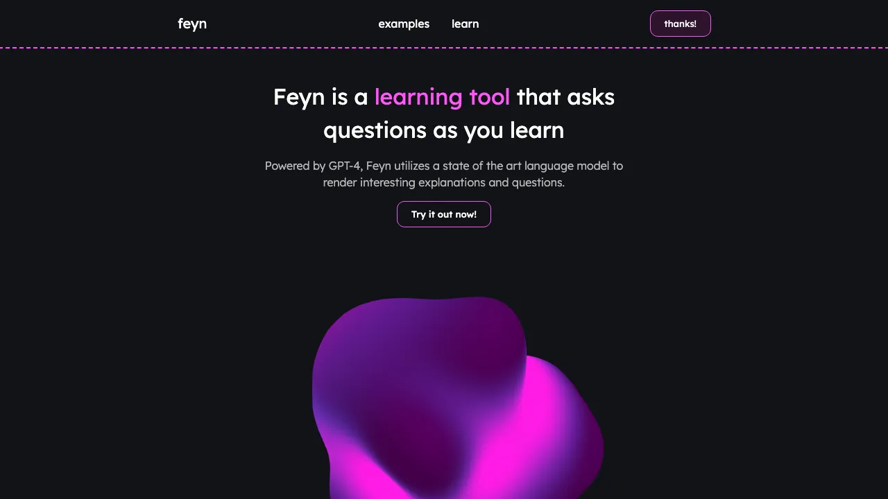 Feyn screenshot