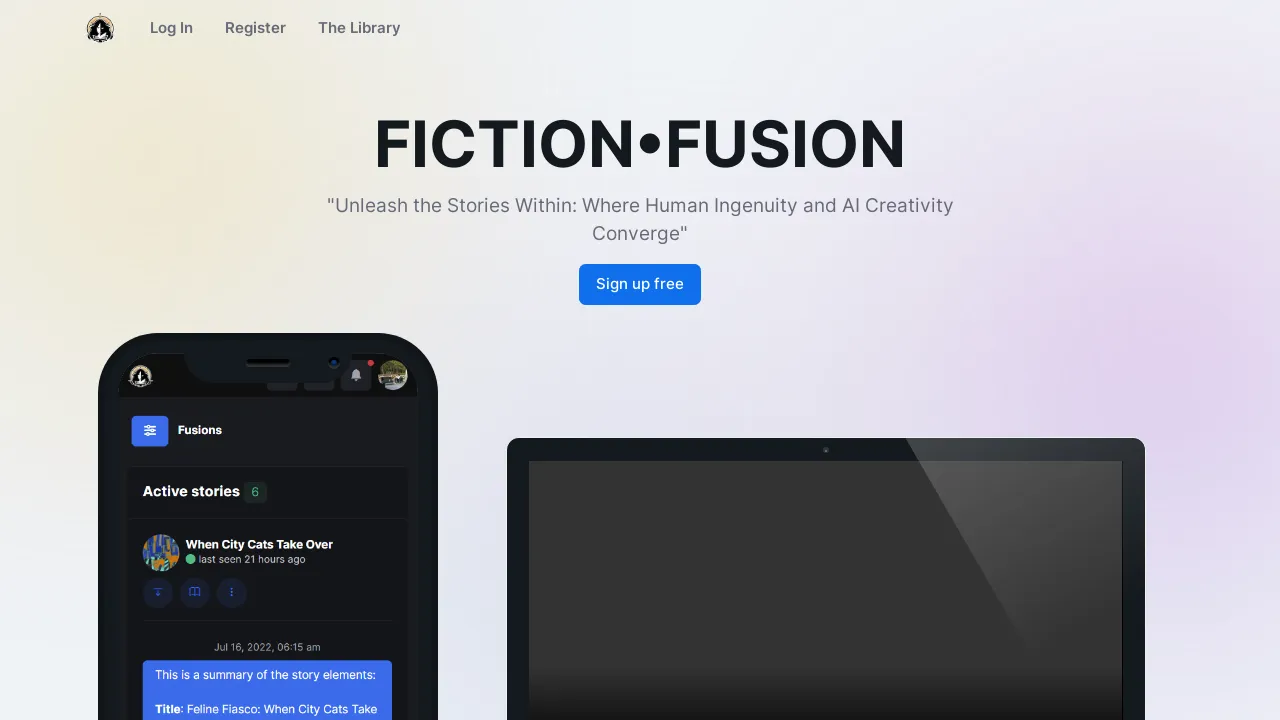Fiction Fusion screenshot