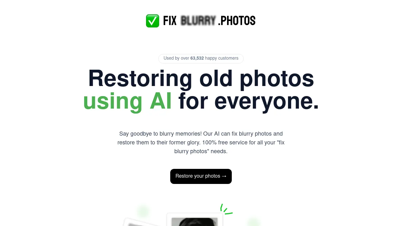 Fix Blurry Photos screenshot