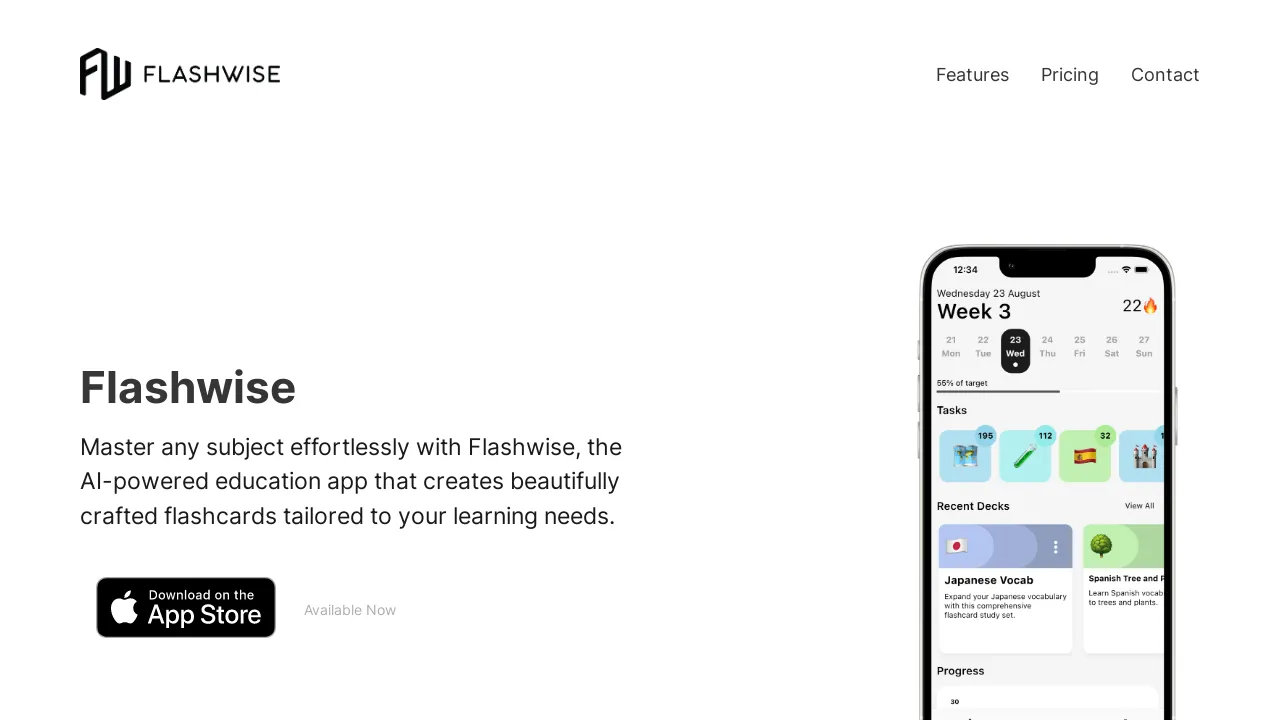 Flashwise screenshot