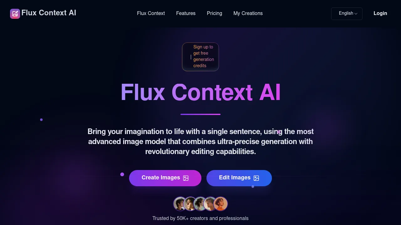 Flux Context AI screenshot