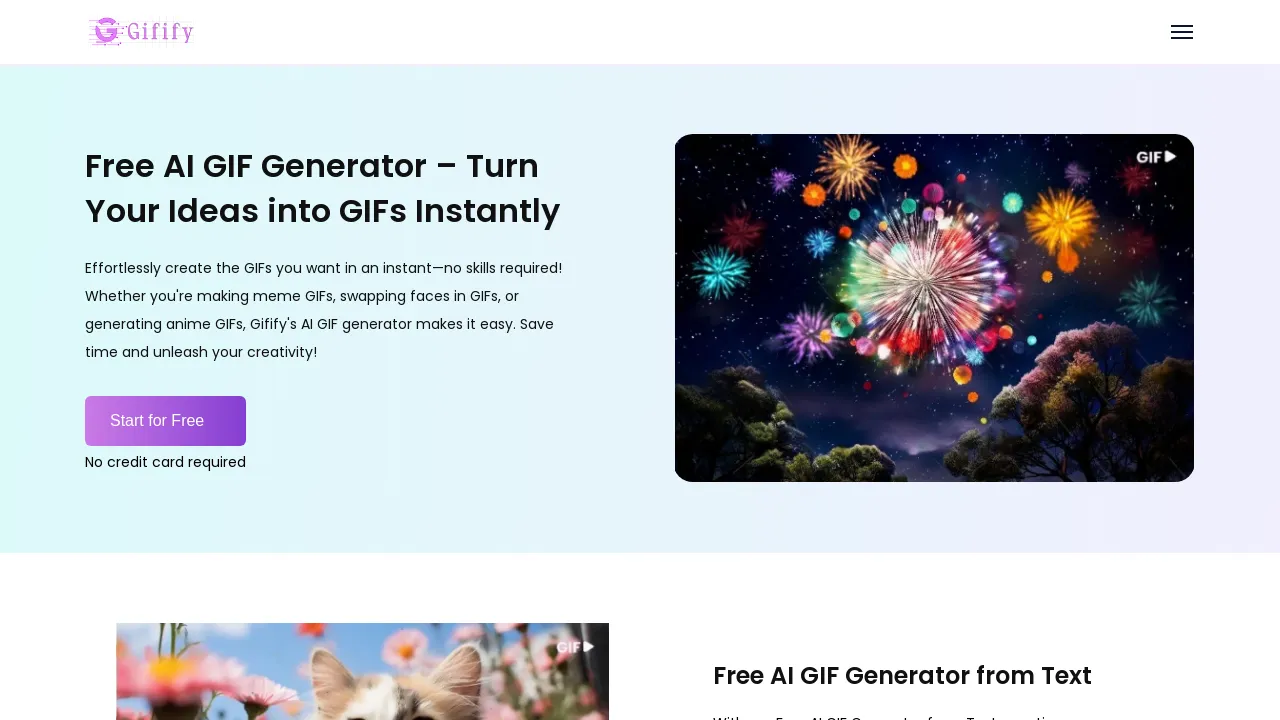 Free AI GIF Generator - Online GIF Maker | Gifify
