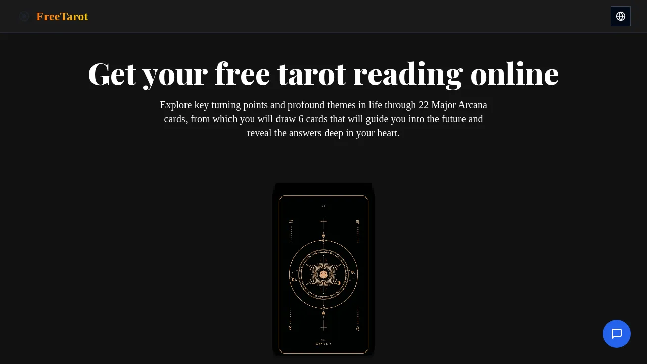 Free Tarot Readings Online screenshot