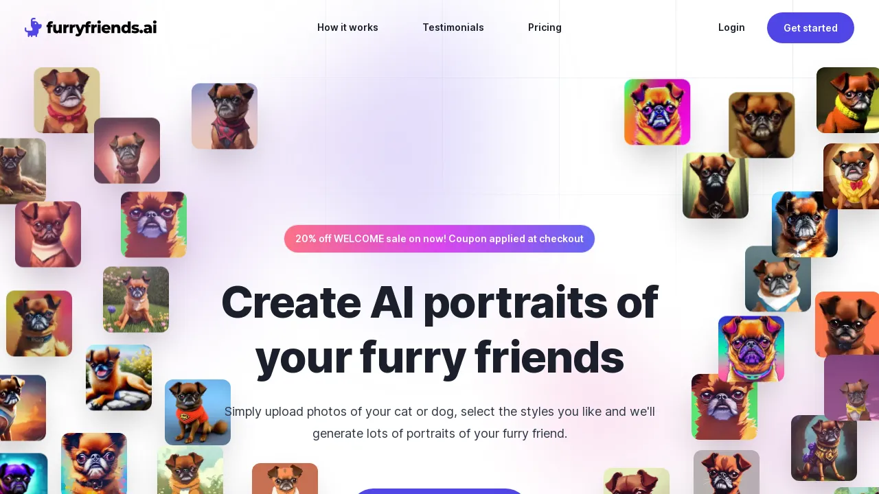 Furryfriends screenshot