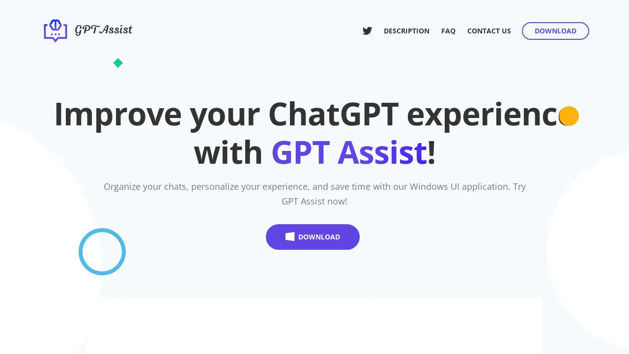 GPT Assist screenshot