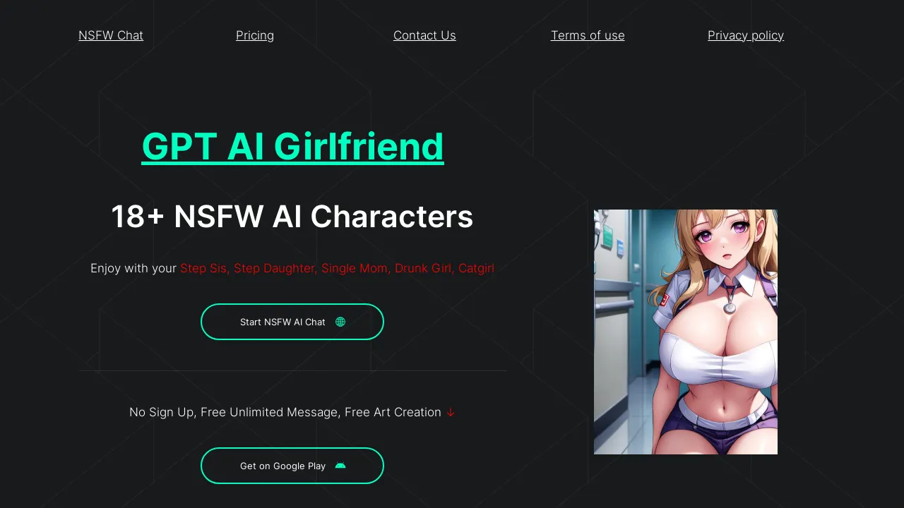 GPTGirlfriend screenshot