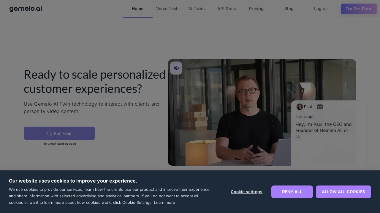 Gemelo AI screenshot