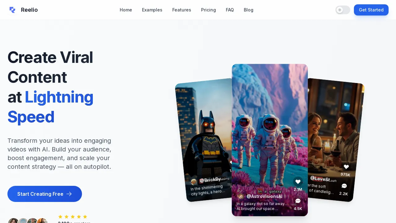 Generate viral videos on autopilot with AI