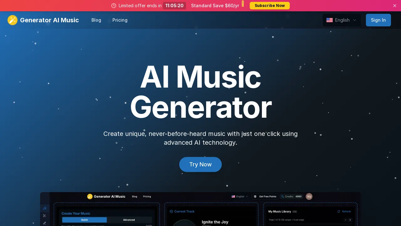 Generator AI Music Free Online