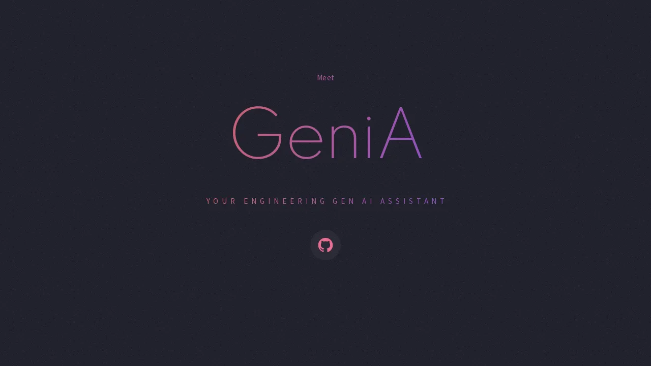 GeniA screenshot