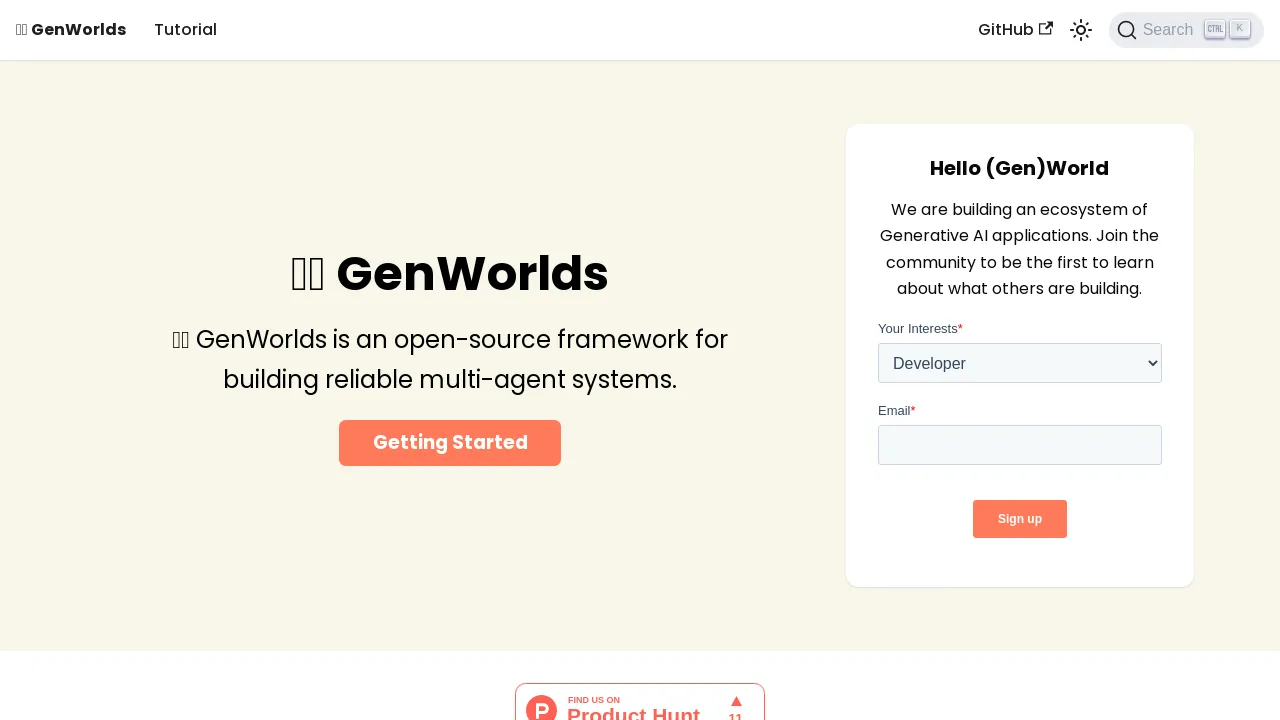 Genworlds screenshot