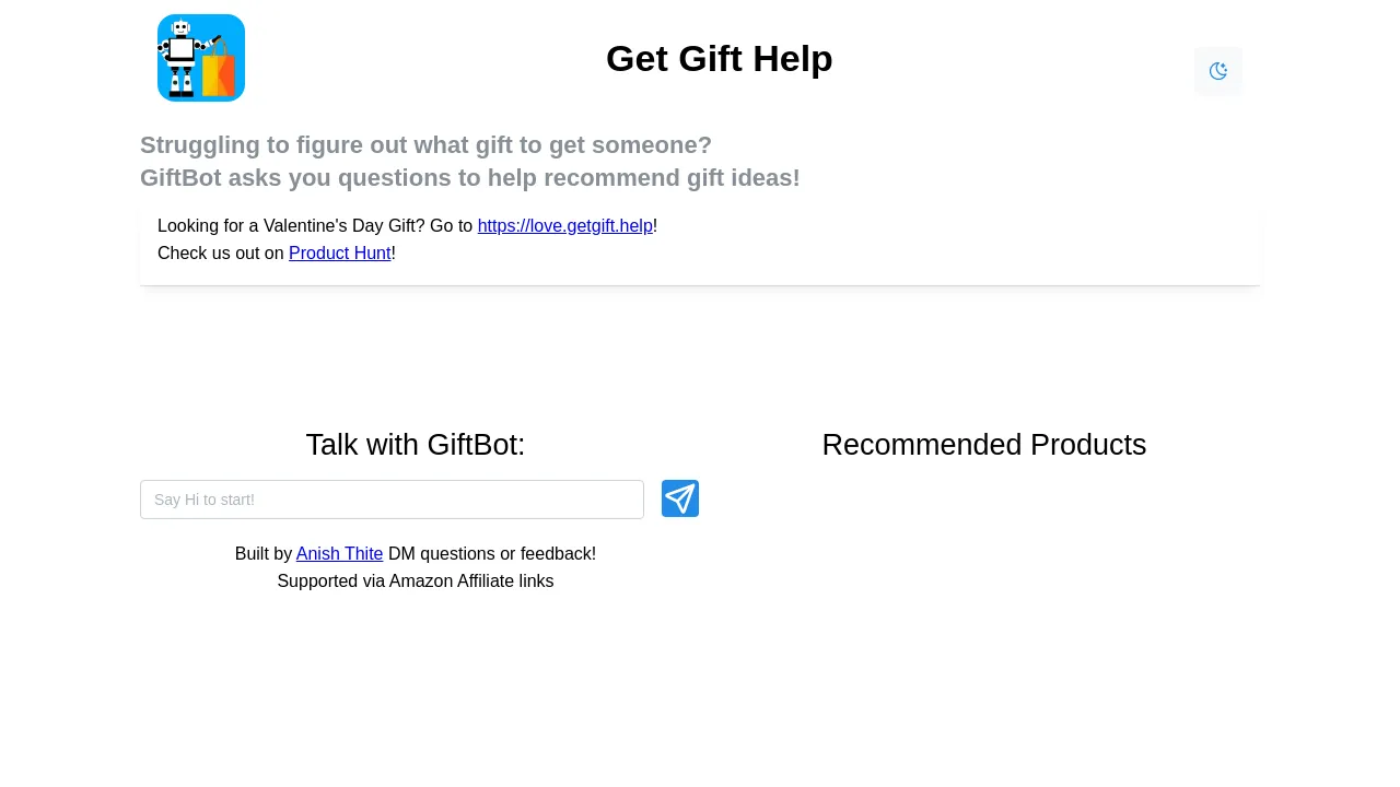 GiftBot screenshot