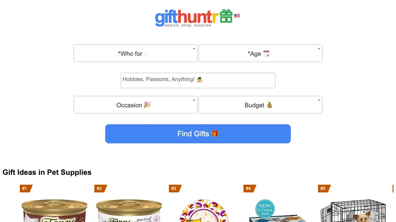 GiftHuntr screenshot