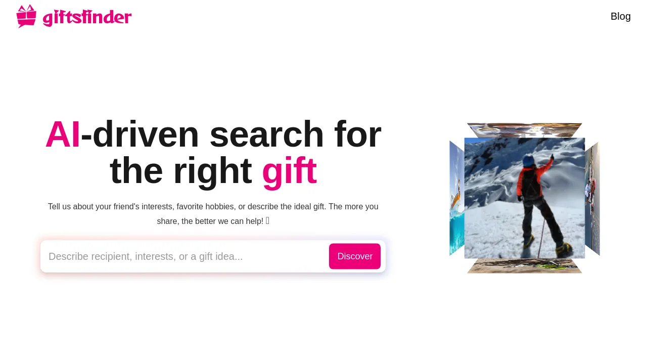 Gifts Finder AI screenshot