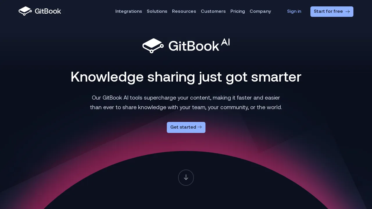 GitBook screenshot