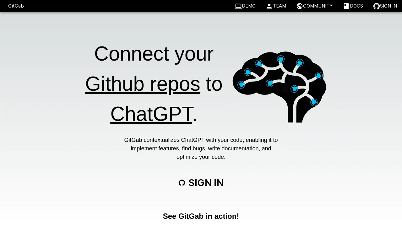 GitGab screenshot