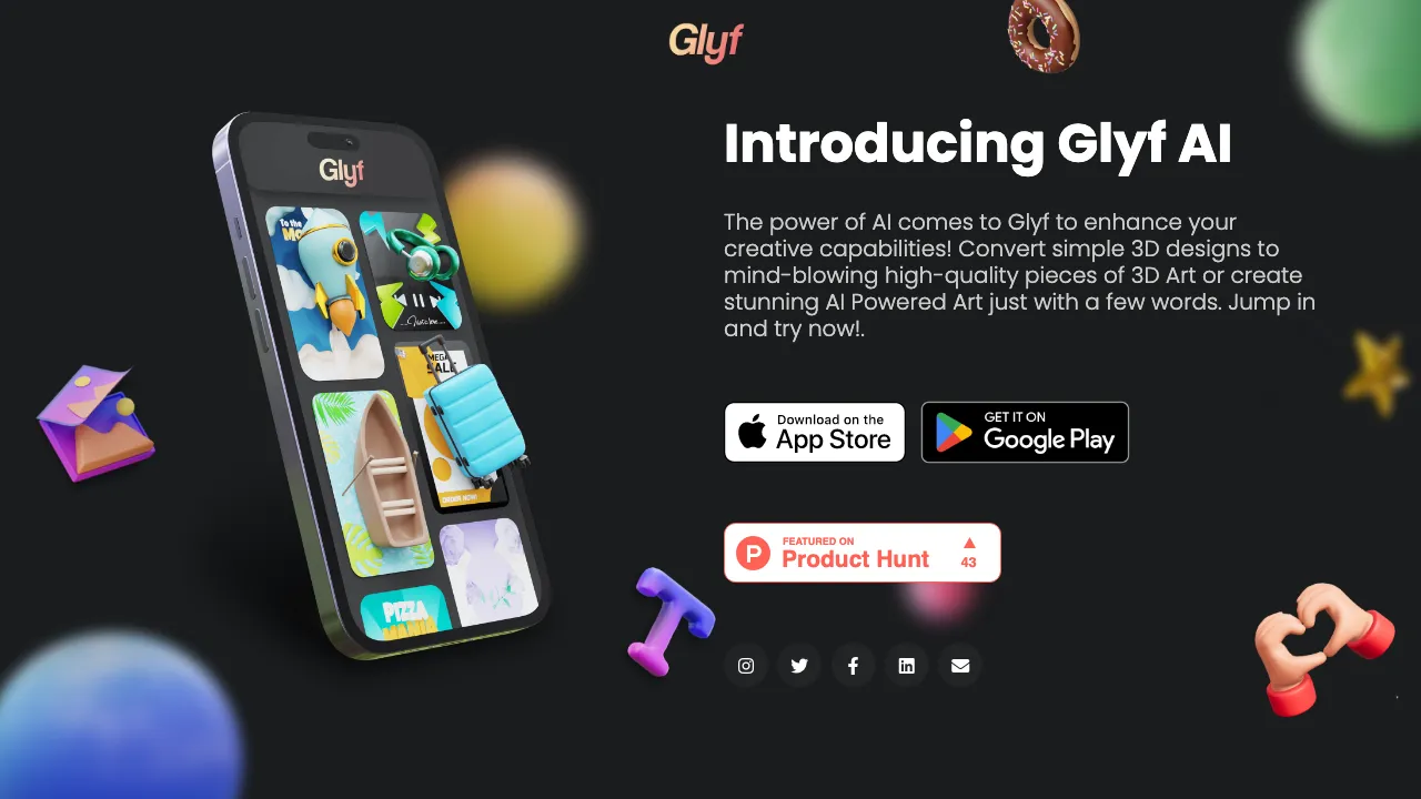 Glyf screenshot