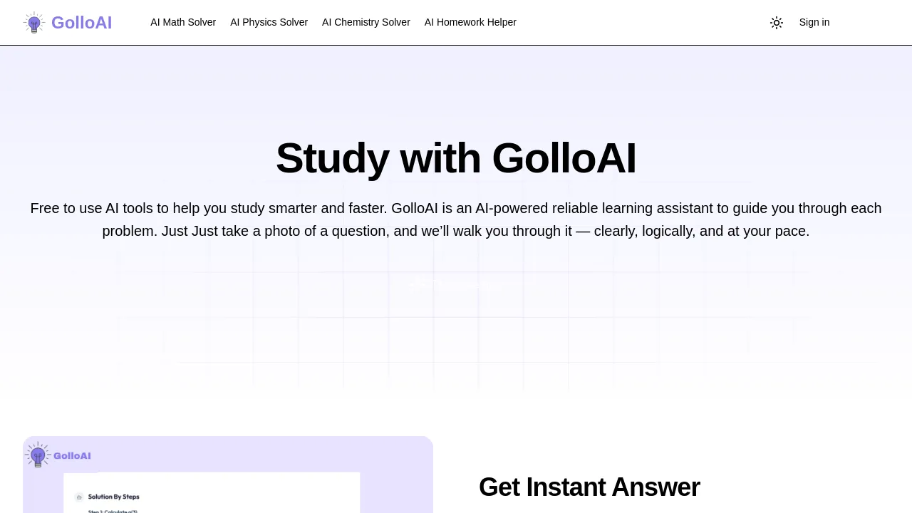 GolloAI: Study with Ease. Go with AI for Free.
