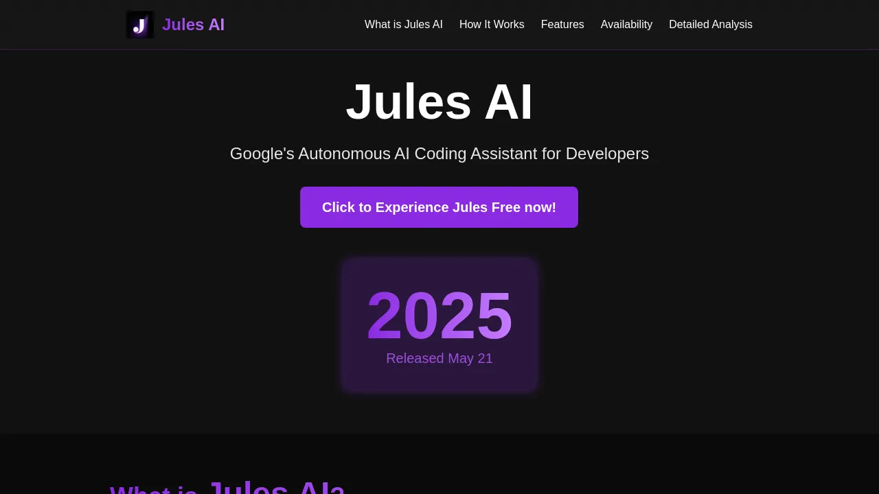 Google Jules-AI agent screenshot