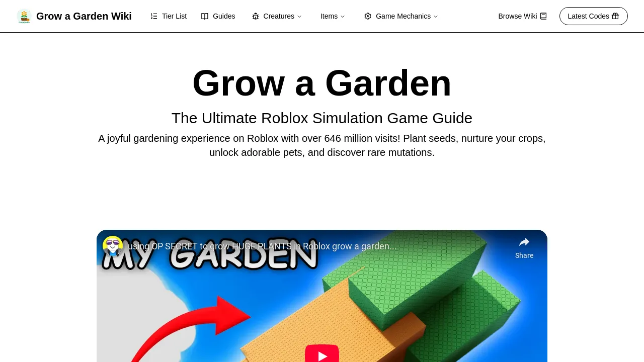 Grow a Garden