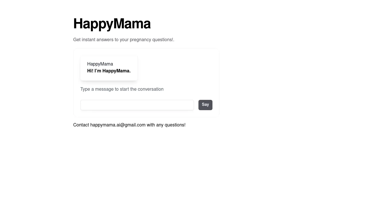 Happy Mama screenshot