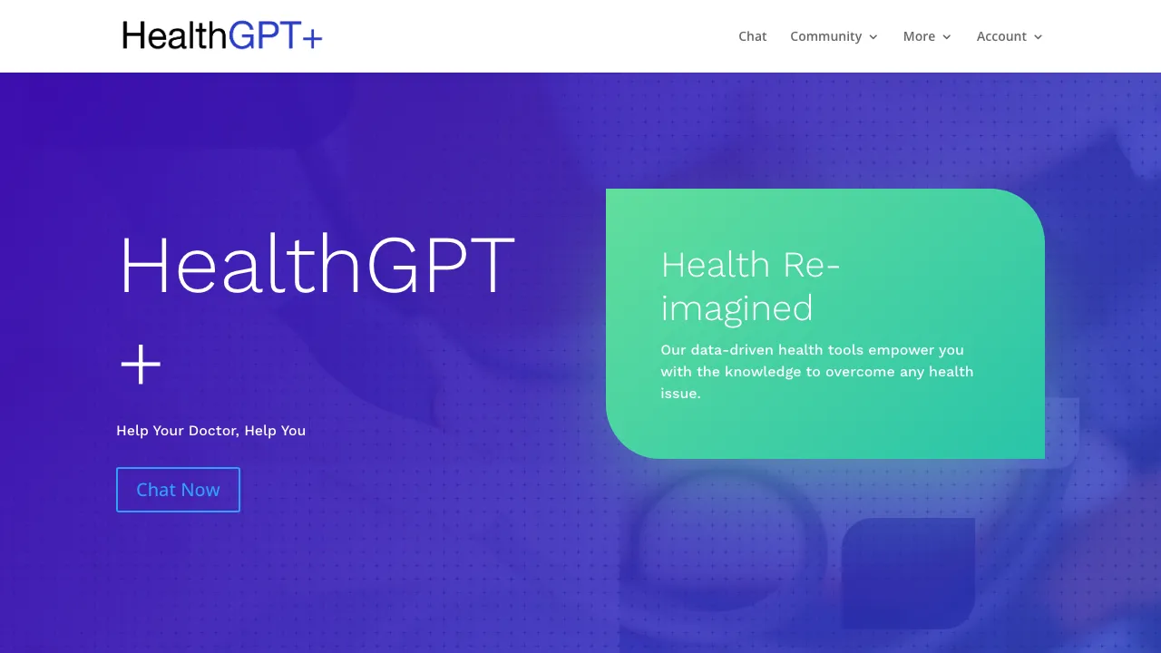 HealthGPT screenshot