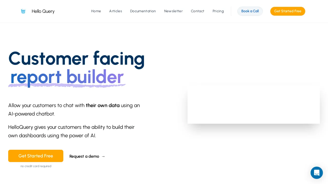 HelloQuery screenshot