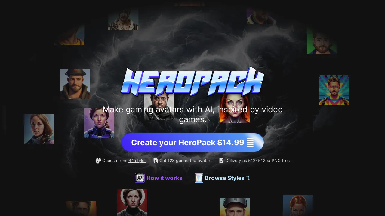 HeroPack screenshot