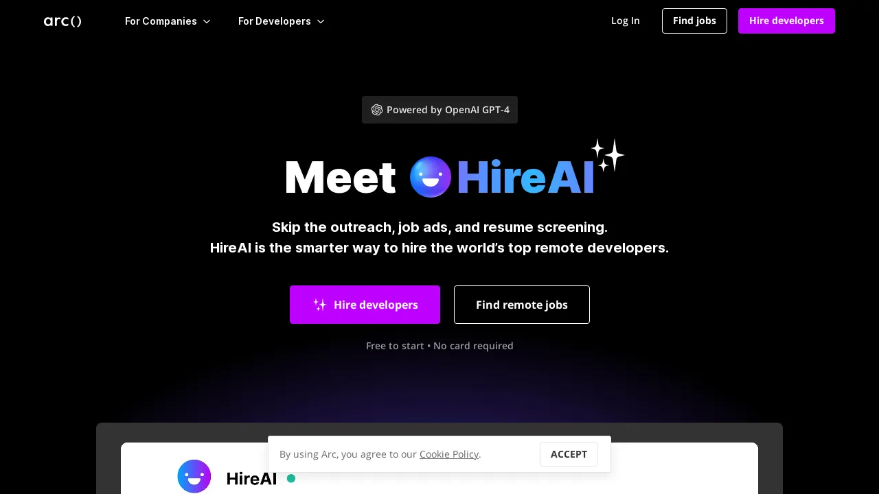 Hire AI screenshot