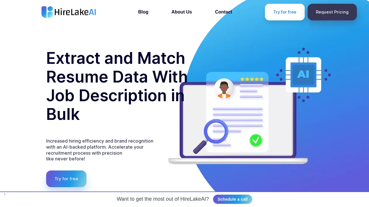 HireLakeAI screenshot