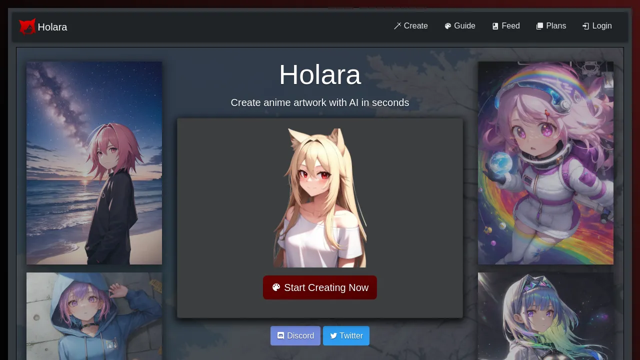 Holara. AI screenshot