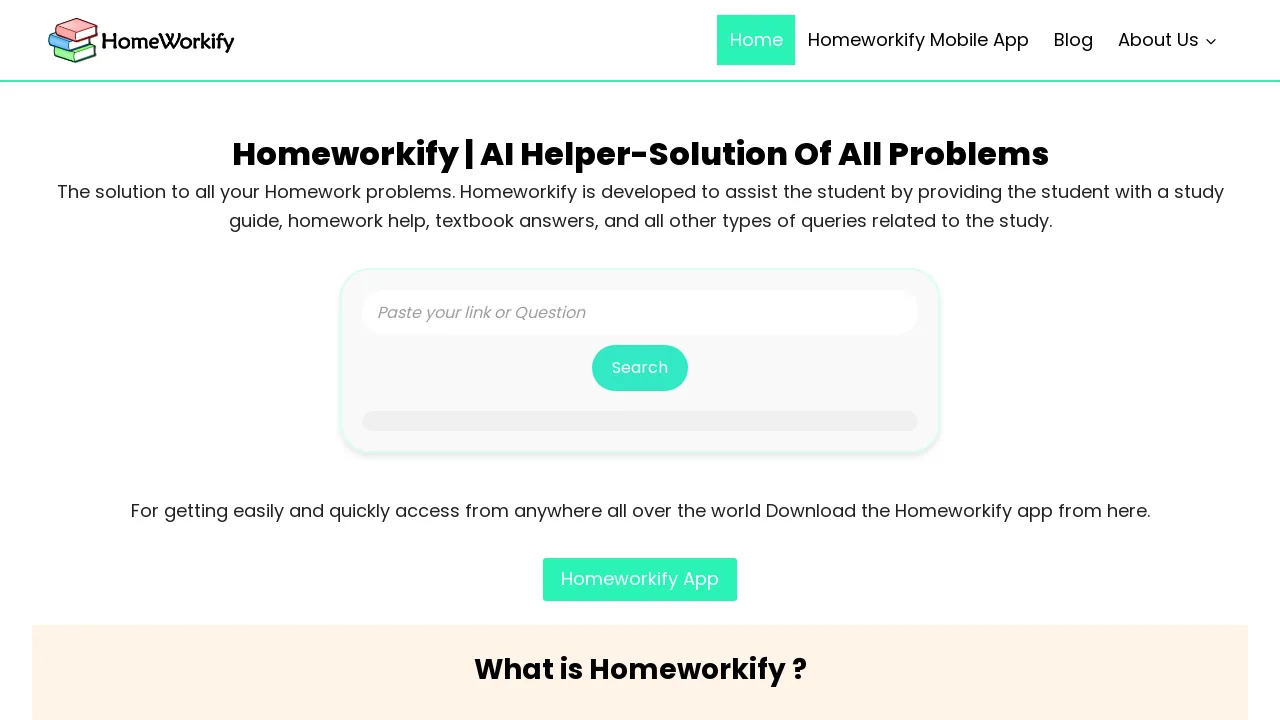 Homework Writer screenshot