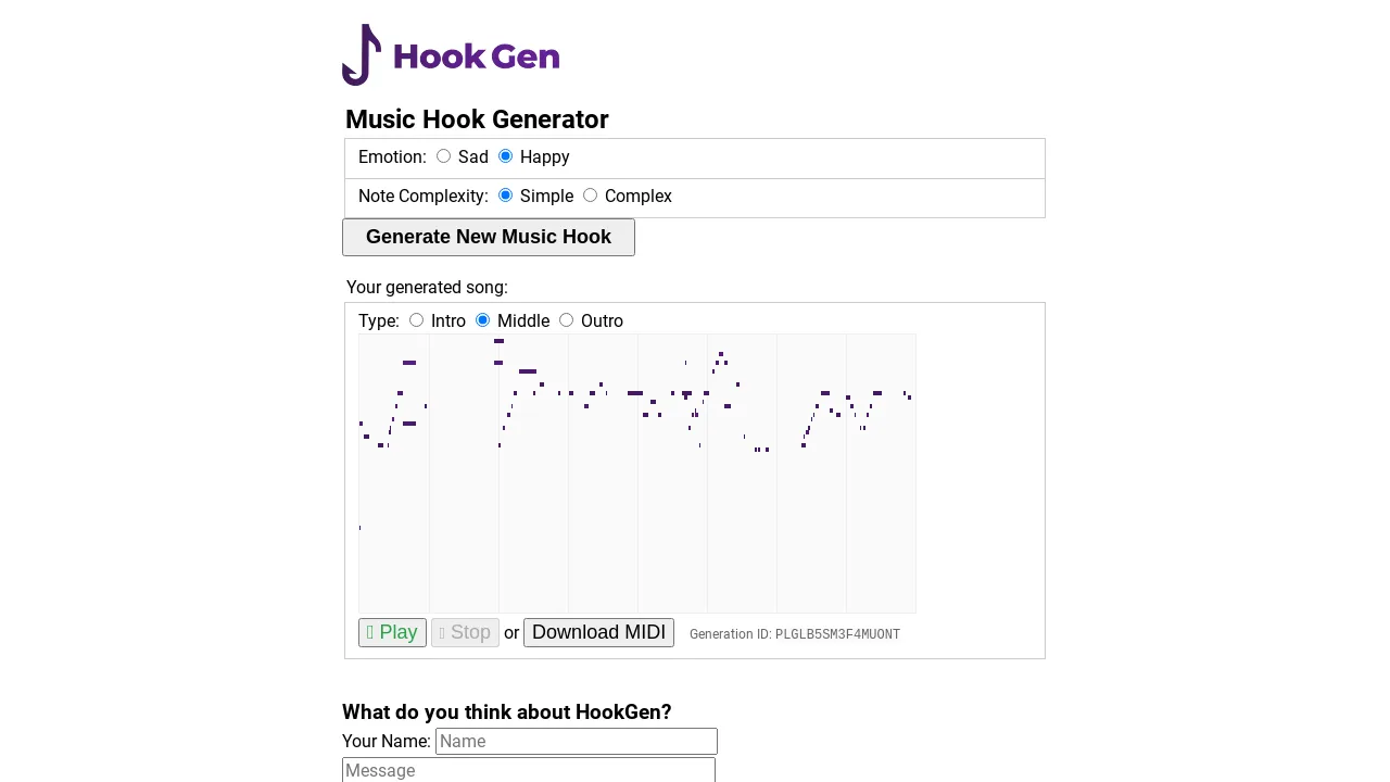 HookGen screenshot