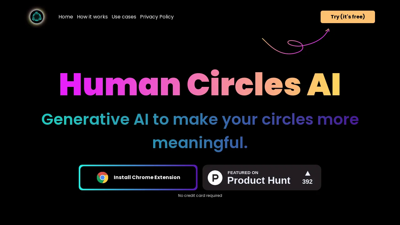 Humancircles screenshot