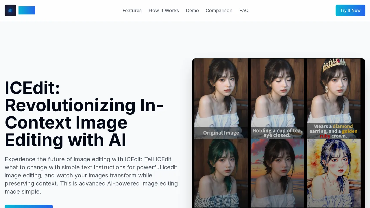 ICEdit AI screenshot