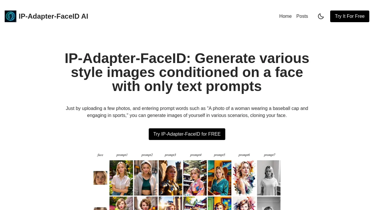IP Adapter FaceID screenshot