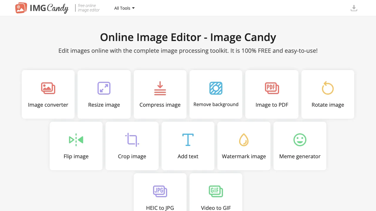 Image Candy screenshot