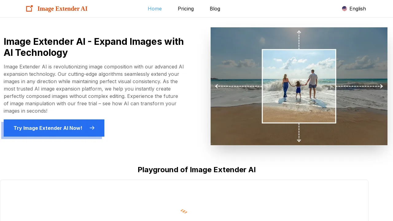 Image Extender AI | Expandir Imagen con IA screenshot