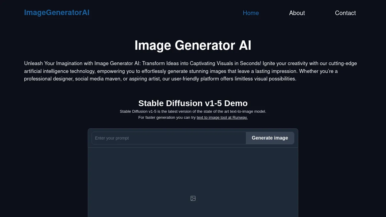 Image Generator AI screenshot