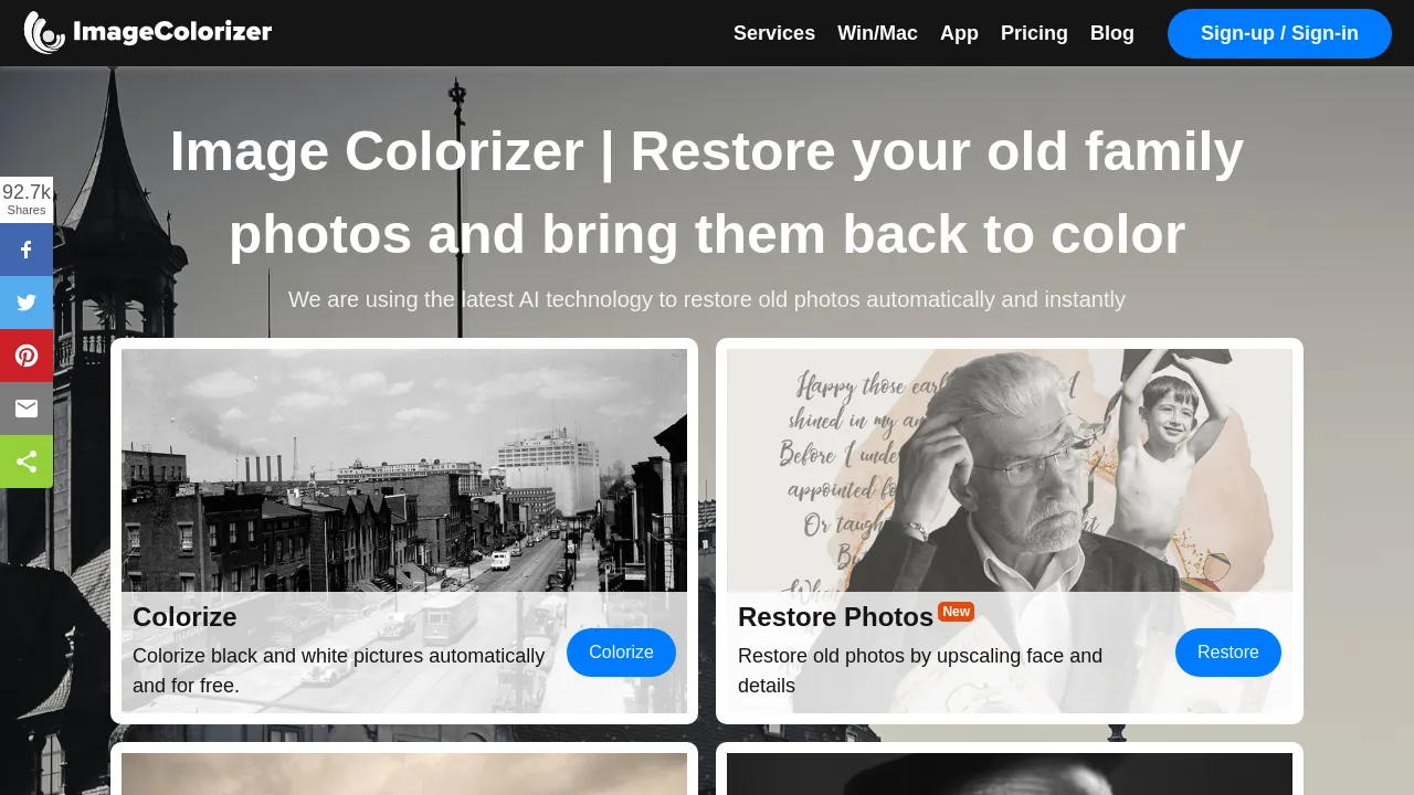 Imagecolorizer screenshot