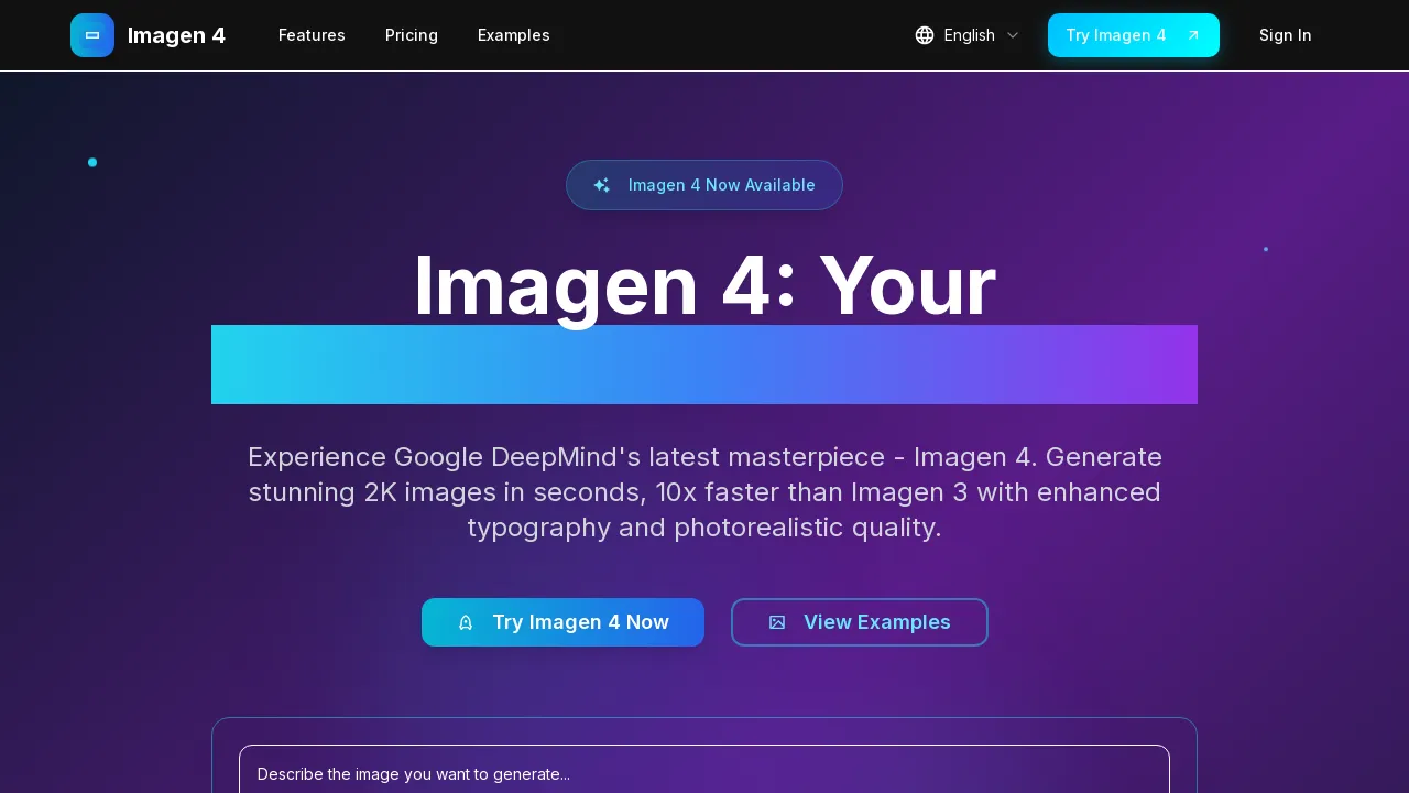 Imagen 4: Your Personal AI Artist screenshot