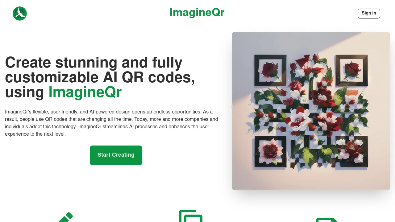 ImagineQR screenshot