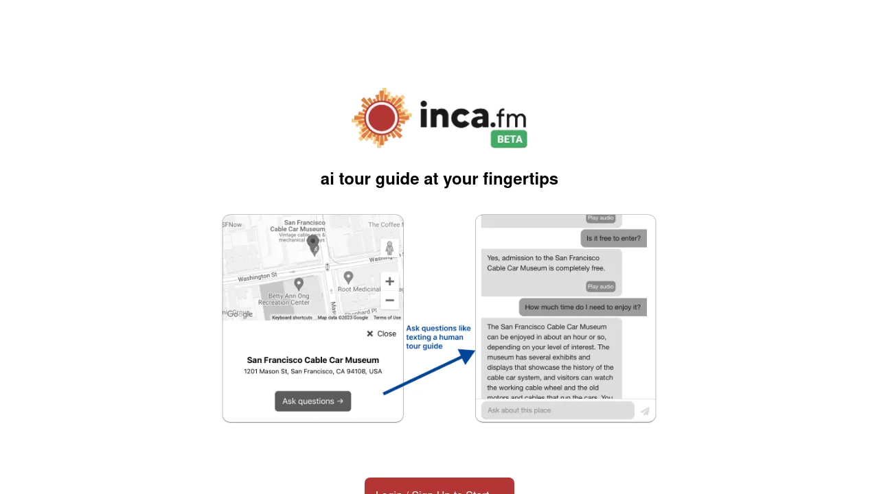 Inca FM screenshot